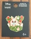 DISNEY'S ALICE IN WONDERLAND WHITE RABBIT TERARRIUM ENAMEL PIN