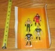 1996 WWF WWE Just Toys 4 Micro Bend em Wrestling Figure set HBK Austin Kane