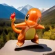 Jazwares Pokemon Select Series 2 Metallic Shiny Charmander Figure Anime Toy