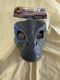 Jurassic World Park VELOCIRAPTOR BLUE Raptor Dinosaur Dino Mask (New) NOS