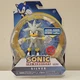 JAKKS Pacific SILVER 4" Inch with  RED STAR RING Sonic The Hedgehog RARE! WAVE 7