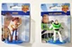 Toy Story 4 Buzz Lightyear 2.5" And Woody 3" Mini Figures Figurine Mattel Disney