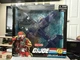 Hasbro G.I. Joe 25th Anniversary Cobra Rattler  w/ Wild Weasel. Box Not Perfect