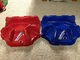 17 total BEYBLADE BEY PEGASUS STUNT STADIUM (brand new) 9 red + 8 blue