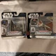 STAR WARS MICRO GALAXY SQUADRONS GINIVEX STARFIGHTER & TIE FIGHTER NEW 