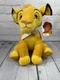 Disney Simba The Lion King 10&rdquo; Sitting Plush Stuffed Animal 2019 NWT!