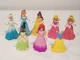 Disney Princess MagiClip Dolls Dresses Polly Pocket Lot of 7 Elsa Anna Tiana Toy