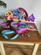 Polly Pocket GKL60 Tiny is Mighty Theme Park Backpack toy 2 figures carnival