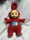 Playskool Hasbro Teletubbies Po Plush Interactive Red 15" Talking Works 1998