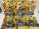 Playmates WOS Simpsons Series 5 Set x 6 Bartman Mel Kent Martin Bumblebee 2001