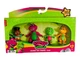 NEW Mattel Fisher-Price CN Barney's World BARNEY HEY FRIENDS 4 FIGURE Pack