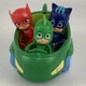 PJ Masks Gekko-Mobile Vehicle Car Owlette Catboy Figure Topper Characters Lot
