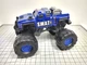 Matchbox SWAT 4X4 Blue Monster Truck Vehicle 7" Off Road Toy #BGY69 Mattel 2013