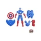 NEW Hasbro Marvel Avengers Epic Hero Series Battle Gear Captain America Action