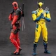 ZD Toy 1:10 Scale Marvel Wolverine & Deadpool Action Figure 7" Gift