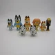 Lot of 8 Bluey Family Friends Figures Moose