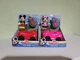 Disney Jr Mickey and Minnie Mouse Daily Driver Cars Sets With Poseable Figures