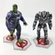 Disney Marvel Avengers WAR MACHINE w/ HULK PVC Figure Infinity War Cake Topper