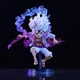 10cm Bandai One Piece Luffy Gear 5 Sun God Nika Figure &ndash; PVC Collectible Toy