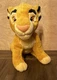 Disney Store Authentic Lion King Young Simba Small Plush Stuffed Animal 13" VGC