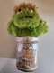 Sesame Street Oscar The Grouch 2015 GUND Stuffed Animal Plush Trash Can Toy 10"