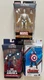 Hasbro Marvel Legends Captain America/Ironman LOT of 3 NISB Figures