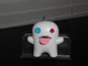 SPIN MASTER FUGGLER COLLECTIBLE KEYCHAINS SERIES 2 ULTRA RARE OOGAH BOOGAH WHITE