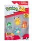 Pokemon Battle Figures Pikachu, Bulbasaur, Charmander, & Squirtle 4-Pack New