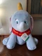 Disney Baby Dumbo The Flying Elephant Plush Toy Stuffed Animal Blue crinkle Hat