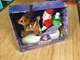 Gemmy Rudolph The Red Nosed Reindeer Santa and Sleigh Christmas Decor Animated Gemmy Rudolph The Red Nosed Reindeer Santa and Sleigh Christmas Decor Animated