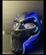 Marvel Legends Black Panther Electronic Helmet BLUE LIGHT RARE 