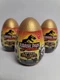 Lot Of 3 Jurassic Park 30th Anniversary CAPTIVZ Build & Battle Golden Egg NEW...