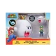 Nintendo King Boo with Luigi Action Figure Set - 3pk NEW