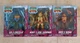 New Playmates TMNT X Godzilla Full Set-  Leonardo Michelangelo Raphael Figures