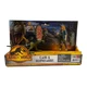 Jurassic World Dominion Dilophosaurus & Claire Story Pack Mattel 2022 Tracker