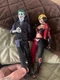 Custom Mezco Harley Quinn and joker 6inch action figure