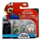World Of Nintendo Micro Land Super Mario Bros.U Series 1-2 Fire Luigi & Boo
