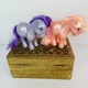 My Little Pony Flat Foot Cotton Candy And Blossom 2017 35th Anniversary Hasbro
