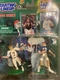 1998 Kenner Starting Lineup Classic Doubles John Elway and Dan Marino Figures