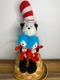 Dr Seuss Cat in the Hat Thing 1 & Thing 2 Plush Doll Set Universal Studios
