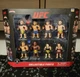 PMI UFC Octagon Fighters Collectible Fights 8 Figure Set Volkanovski Adesanya Pe
