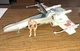Star Wars POTF X-Wing Fighter Power of the Force POTF Kenner Works 1995 + Pilot