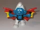 Smurfs Hang Glider Smurf 20036 Figure PVC Vintage 1978 Schleich Peyo Figurine