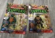 Playmates TMNT Classic Storage Shell Donatello & Michelangelo MOC Mint On Card