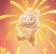 LABUBU Big Into Energy-Happiness Vinyl Plush Pendant Sealed Authentic Pop Mart-