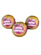 3 Pack Zuru 5 Surprise Mini Brands Series 2 Collectable Capsule Gold Ball Sealed