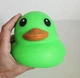 GREEN Laffy Quacks Jumbo Squishy Duck by Sunny Days, Viral XL Duckie Squeeze Toy