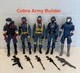 GI Joe 25th Modern 1:18 3.75 inch Hasbro COBRA TROOPER/ w Scarface LOT x5