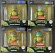 NEW Teenage Mutant Ninja Turtles 2.5"ALL FOUR TURTLES Jada Metalfigs Unopened