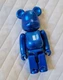 Bearbrick Be@rbrick Medicom Blue Basic Letter "I" 100%